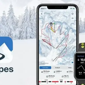Mô tả ứng dụng Slopes: Ski & Snowboard