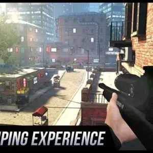 Hình ảnh game Sniper Honor với nhân vật đang ngắm bắn