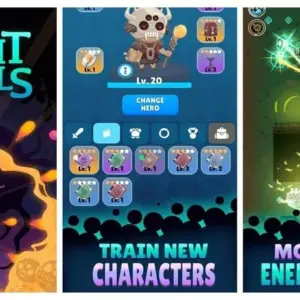 Mô tả hình ảnh về giao diện game Spirit Trials