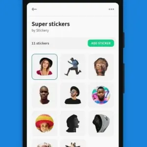 Stickery mod