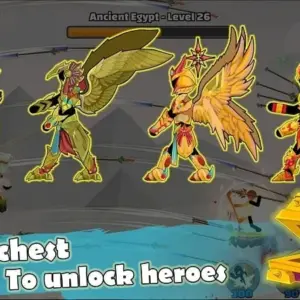 Stickman Spear Legend đang chiến đấu