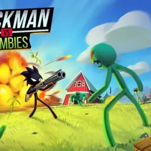 Mô tả hình ảnh: ảnh Stickman vs Zombies