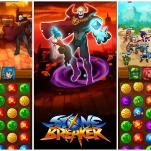 Mô tả hình ảnh: Giao diện chính game Stone Breaker