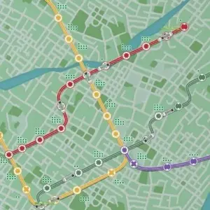 Subway Connect Idle Metro Map mod