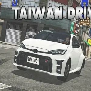 Mô tả hình ảnh về giao diện game Taiwan Driver