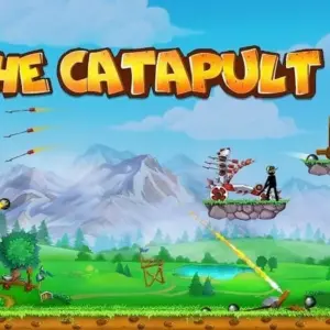 Mô tả hình ảnh về giao diện game The Catapult 2