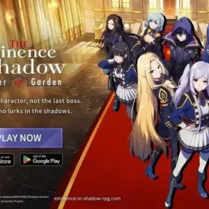 Mô tả hình ảnh: Hình ảnh giới thiệu game The Eminence in Shadow RPG