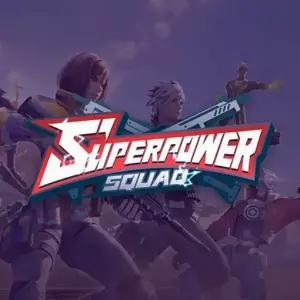 Mô tả hình ảnh: Hình ảnh gameplay của Superpower Squad với nhân vật đang chiến đấu.