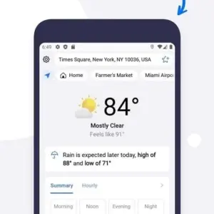 Tomorrow.io Weather Forecast mod