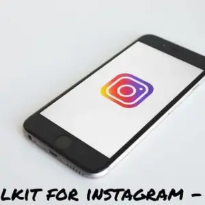 Mô tả ảnh: Giao diện ứng dụng Toolkit for Instagram - Gbox