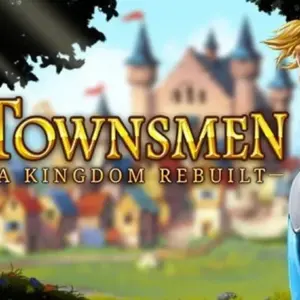 Mô tả ảnh: Hình ảnh giao diện game Townsmen A Kingdom Rebuilt với đồ họa đẹp mắt