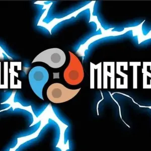 Mô tả hình ảnh: Banner quảng cáo game True Master với hình ảnh nhân vật nữ đang tung chiêu