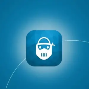 Mô tả ảnh: Giao diện ứng dụng Ultra Lock với biểu tượng ổ khóa màu xanh nổi bật trên nền trắng.