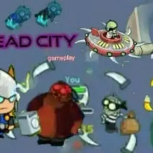 mô tả hình ảnh: Hình ảnh giao diện chính của game Undead City: Zombie Survival