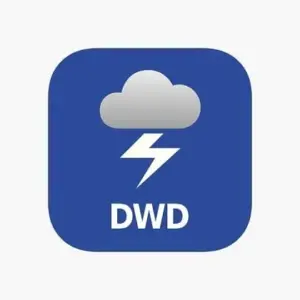 Mô tả ứng dụng WarnWetter trên điện thoại