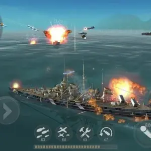 Warship Battle mod