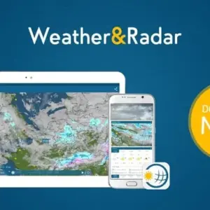 Mô tả ứng dụng Weather & Radar