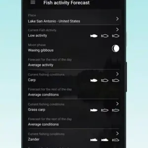 Mô tả ứng dụng When to Fish trên điện thoại