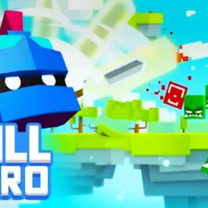 Mô tả ảnh: Giao diện game Will Hero với nhân vật chính đang chuẩn bị chiến đấu.