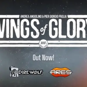 Mô tả hình ảnh: Hình ảnh game Wings of Glory với một chiếc máy bay chiến đấu đang bay trên bầu trời