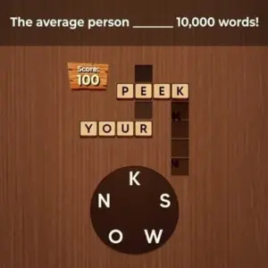 Word Timber