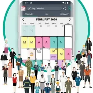 Work Shift Calendar mod