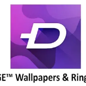 Mô tả hình ảnh: Giao diện ứng dụng ZEDGE với nhiều hình nền đẹp mắt