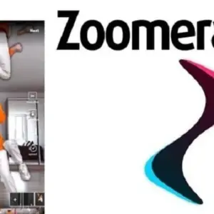 Mô tả ảnh: Giao diện ứng dụng Zoomerang với các tính năng chỉnh sửa video.